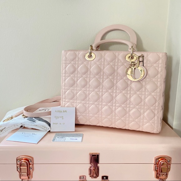 Dior lady bag Large size (Authentic) - Picture 2 of 8